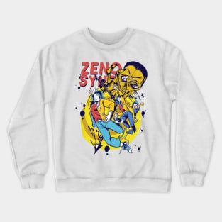 Comic zenosyne time Crewneck Sweatshirt